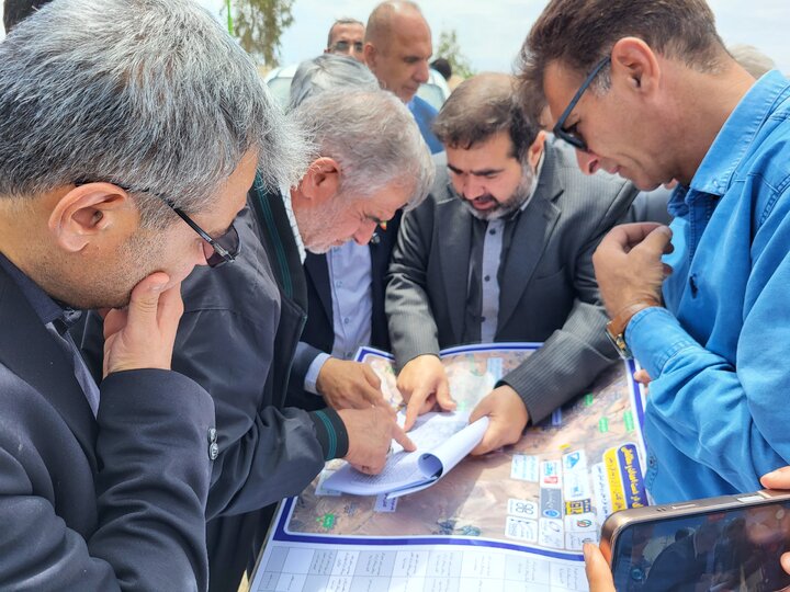 بازدید اعضای کمیسیون امور داخلی کشور در  مجلس از پروژه های شهرستان کاشان