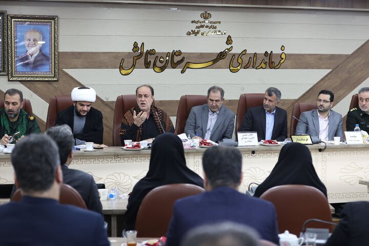نشست شورای اداری شهرستان تالش به ریاست حاجی بابایی