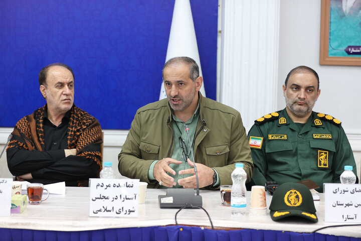 نشست شورای اداری شهرستان آستارا به ریاست حاجی بابایی