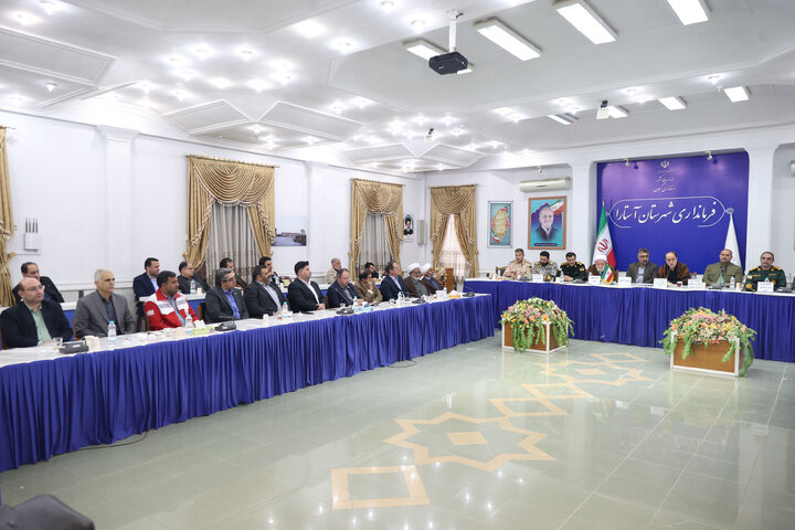 نشست شورای اداری شهرستان آستارا به ریاست حاجی بابایی