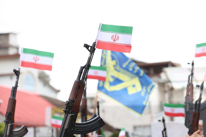 حضور حاجی بابایی در اجتماع مردمی جان‌فدایان رضوی