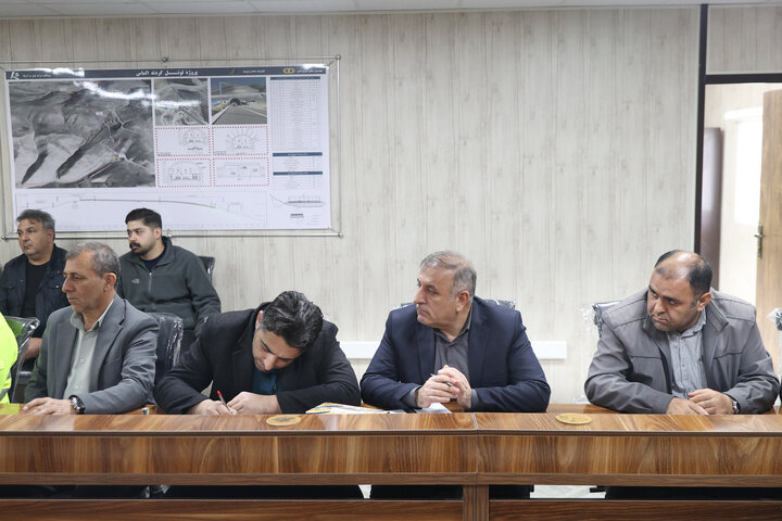 بازدید حاجی بابایی از روند ساخت پروژه تونل نگین خلخال