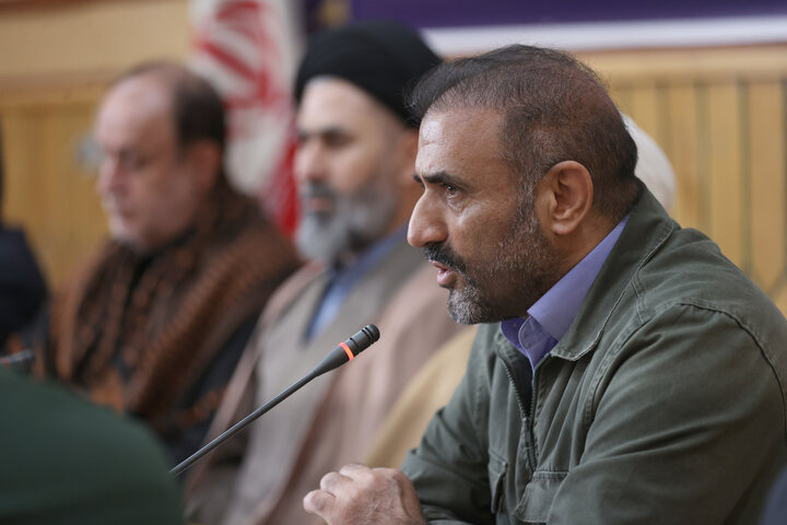 حضور حاجی بابایی در نشست شورای اداری شهرستان خلخال