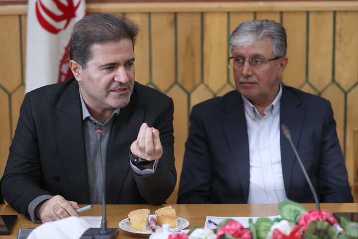 حضور حاجی بابایی در نشست شورای اداری شهرستان خلخال