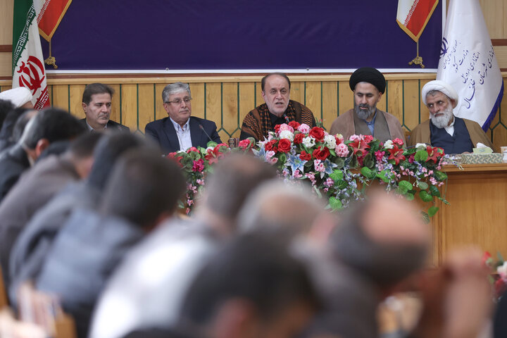 حضور حاجی بابایی در نشست شورای اداری شهرستان خلخال