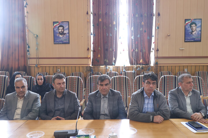 حضور حاجی بابایی در نشست شورای اداری شهرستان خلخال