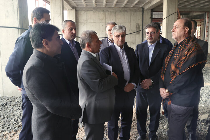 بازدید حاجی بابایی از سد گیوی، پروژه توسعه مصلی امام خمینی (ره) و بیمارستان‌ شهرستان خلخال