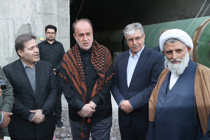 بازدید حاجی بابایی از سد گیوی، پروژه توسعه مصلی امام خمینی (ره) و بیمارستان‌ شهرستان خلخال