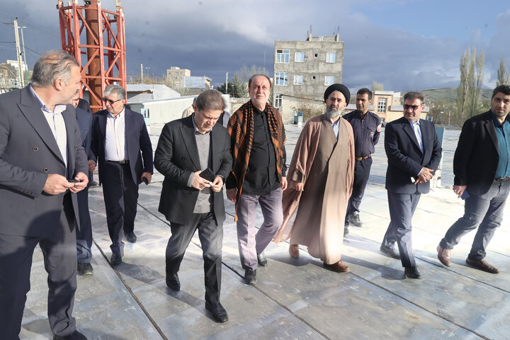 بازدید حاجی بابایی از سد گیوی، پروژه توسعه مصلی امام خمینی (ره) و بیمارستان‌ شهرستان خلخال