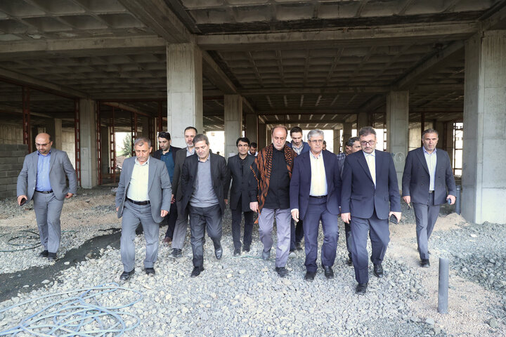 بازدید حاجی بابایی از سد گیوی، پروژه توسعه مصلی امام خمینی (ره) و بیمارستان‌ شهرستان خلخال