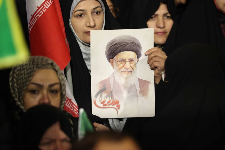 حضور حاجی بابایی در اجتماع پرشور و حماسی مردم شهرستان‌های خلخال و کوثر