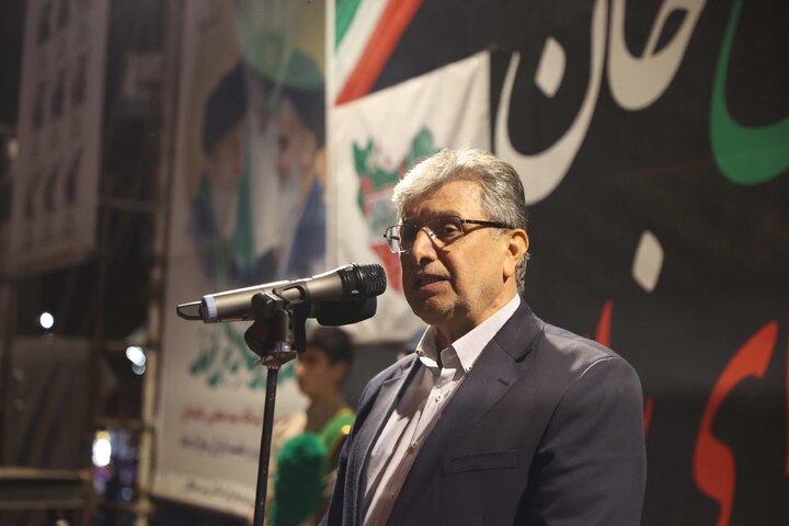 حضور حاجی بابایی در اجتماع پرشور و حماسی مردم شهرستان‌های خلخال و کوثر