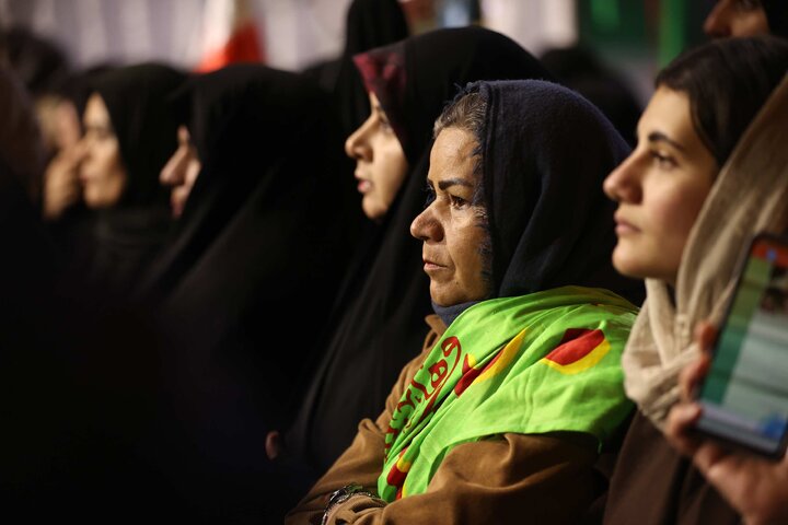 حضور حاجی بابایی در اجتماع پرشور و حماسی مردم شهرستان‌های خلخال و کوثر
