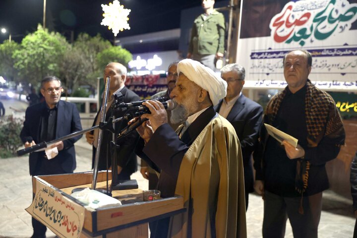حضور حاجی بابایی در اجتماع پرشور و حماسی مردم شهرستان‌های خلخال و کوثر