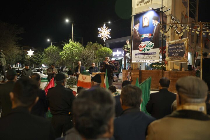 حضور حاجی بابایی در اجتماع پرشور و حماسی مردم شهرستان‌های خلخال و کوثر