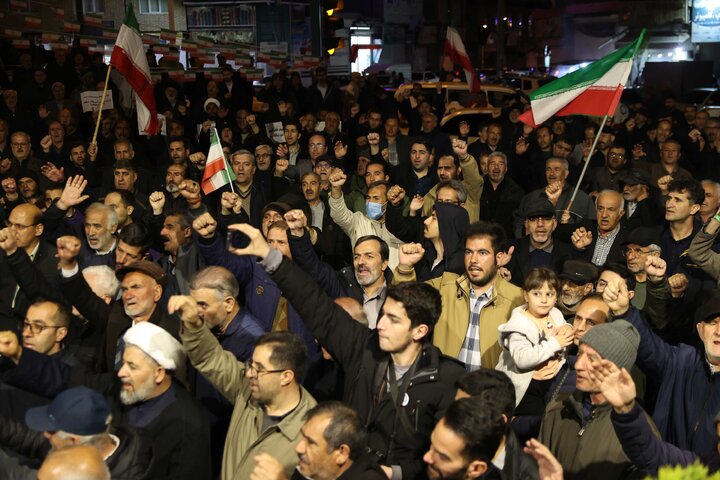 حضور حاجی بابایی در اجتماع پرشور و حماسی مردم شهرستان‌های خلخال و کوثر