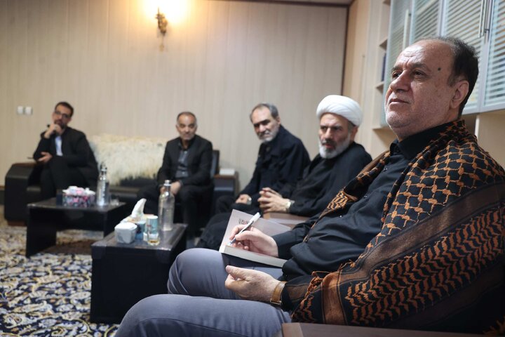 دیدار حاجی بابایی با حجت‌الاسلام والمسلمین عاملی نماینده ولی فقیه در استان و امام جمعه اردبیل