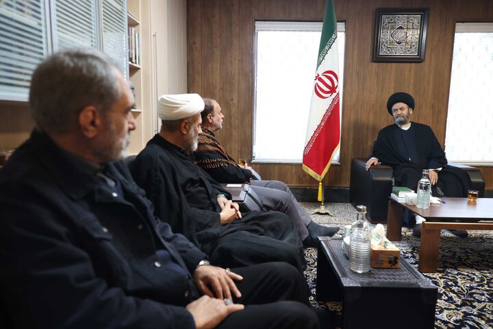 دیدار حاجی بابایی با حجت‌الاسلام والمسلمین عاملی نماینده ولی فقیه در استان و امام جمعه اردبیل