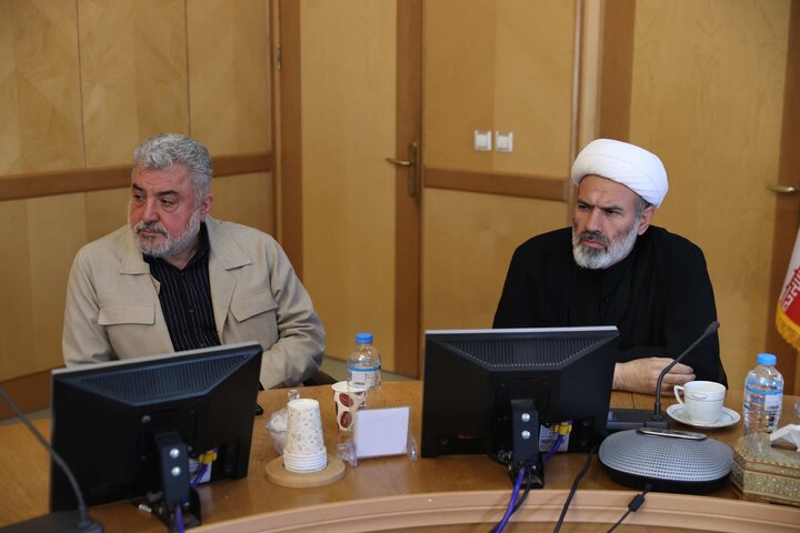 دیدار حاجی‌بابایی با امامی یگانه استاندار اردبیل و معاونان وی