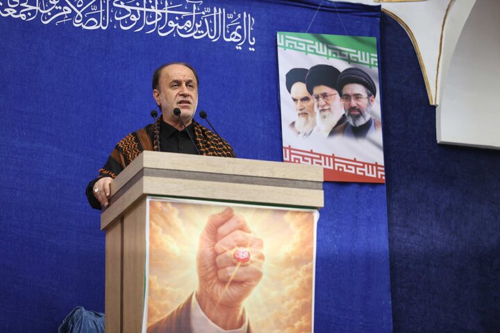 سخنرانی حاجی‌بابایی در نماز عبادی سیاسی جمعه مصلی اردبیل