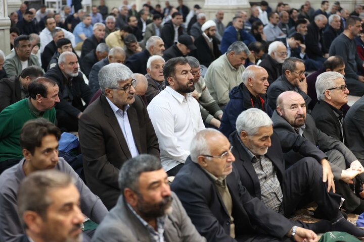 سخنرانی حاجی‌بابایی در نماز عبادی سیاسی جمعه مصلی اردبیل