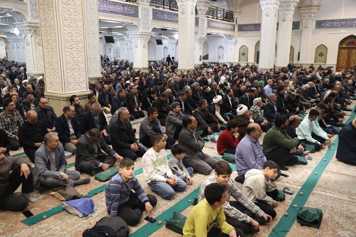 سخنرانی حاجی‌بابایی در نماز عبادی سیاسی جمعه مصلی اردبیل
