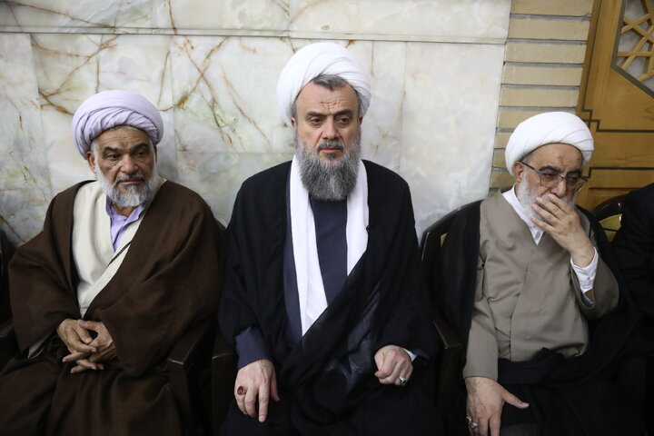مراسم اربعین شهید لاریجانی در حرم مطهر حضرت معصومه (س) - قم