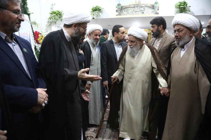 مراسم اربعین شهید لاریجانی در حرم مطهر حضرت معصومه (س) - قم