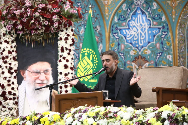 مراسم اربعین شهید لاریجانی در حرم مطهر حضرت معصومه (س) - قم