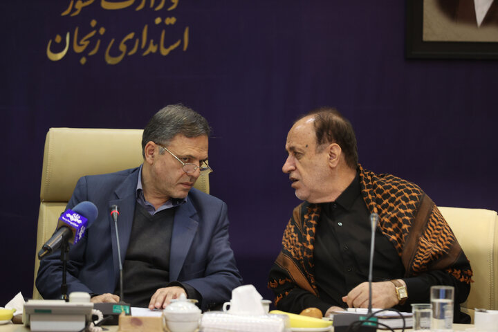 حضور دکتر حاجی‌بابایی در مراسم گرامیداشت هفته معلم استان زنجان