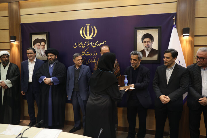 حضور دکتر حاجی‌بابایی در مراسم گرامیداشت هفته معلم استان زنجان