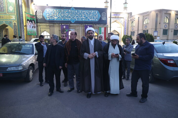 بازدید دکتر حاجی‌بابایی از حسینیه اعظم زنجان