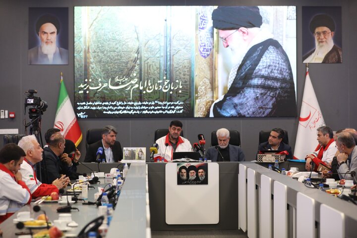 نشست مشترک کمیسیون بهداشت و فراکسیون حلال احمر با رئیس جمعیت حلال احمر