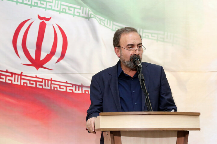 مراسم گرامیداشت شهید دکتر علی لاریجانی و فرزندش - تهران