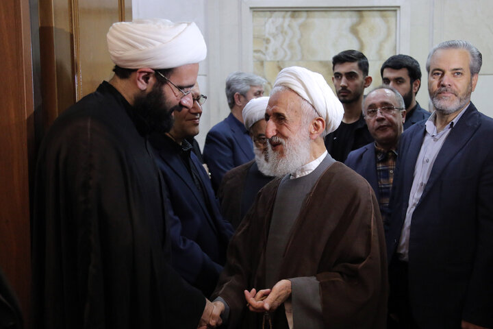 مراسم گرامیداشت شهید دکتر علی لاریجانی و فرزندش - تهران