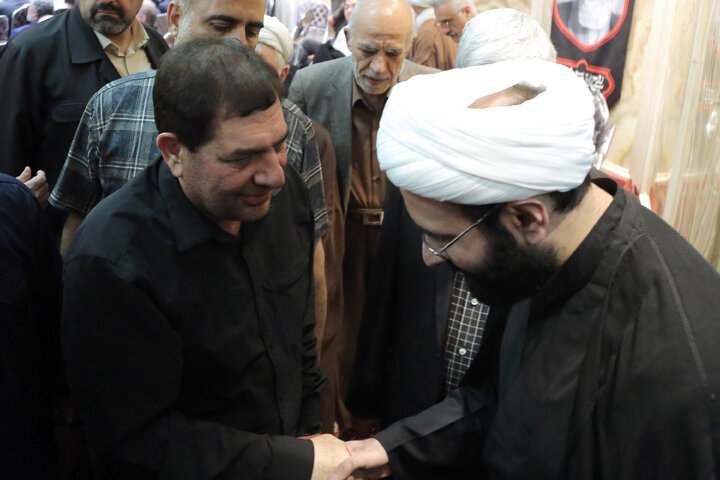 مراسم گرامیداشت شهید دکتر علی لاریجانی و فرزندش - تهران