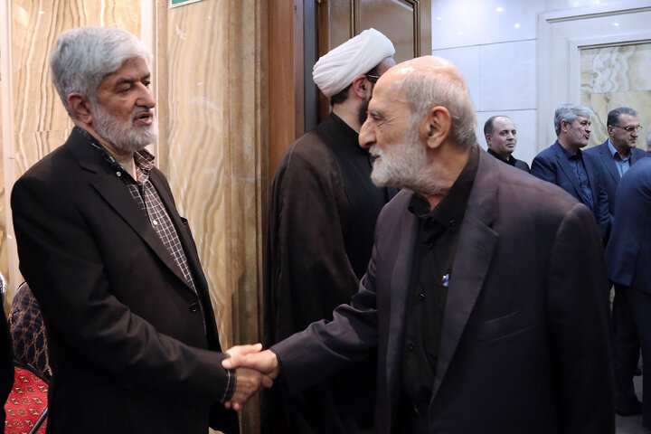 مراسم گرامیداشت شهید دکتر علی لاریجانی و فرزندش - تهران