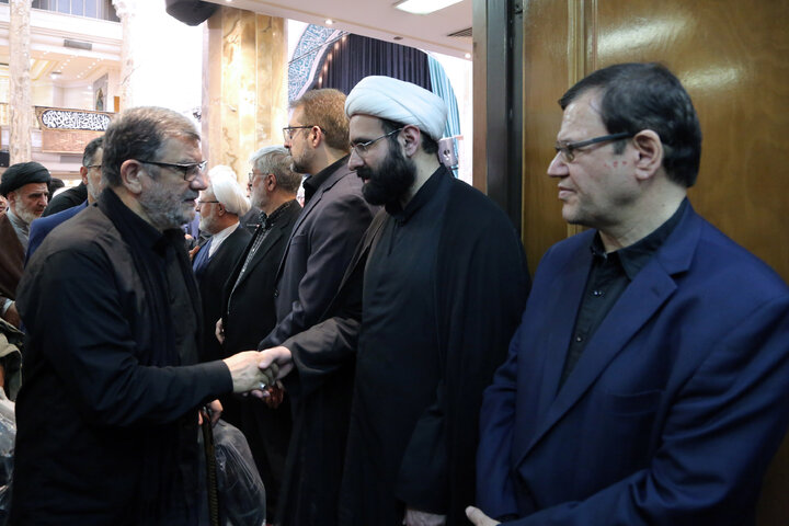 مراسم گرامیداشت شهید دکتر علی لاریجانی و فرزندش - تهران