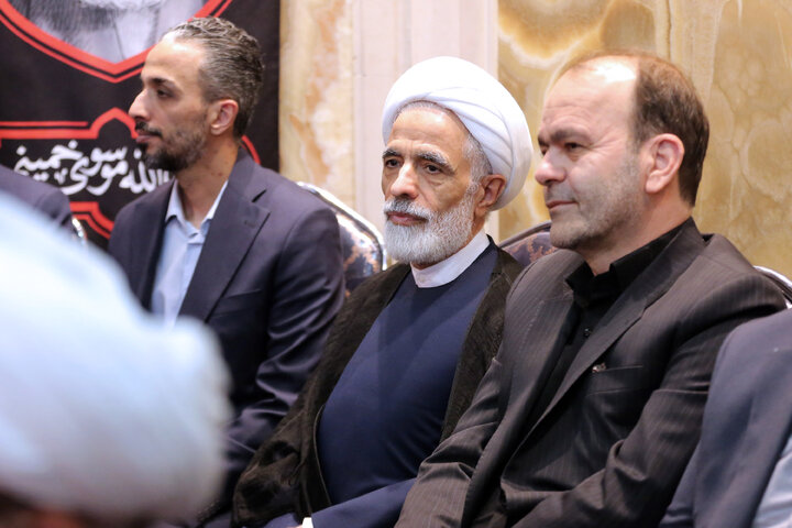 مراسم گرامیداشت شهید دکتر علی لاریجانی و فرزندش - تهران