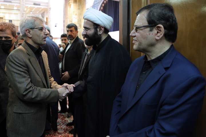 مراسم گرامیداشت شهید دکتر علی لاریجانی و فرزندش - تهران