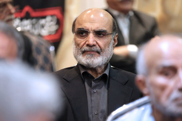 مراسم گرامیداشت شهید دکتر علی لاریجانی و فرزندش - تهران