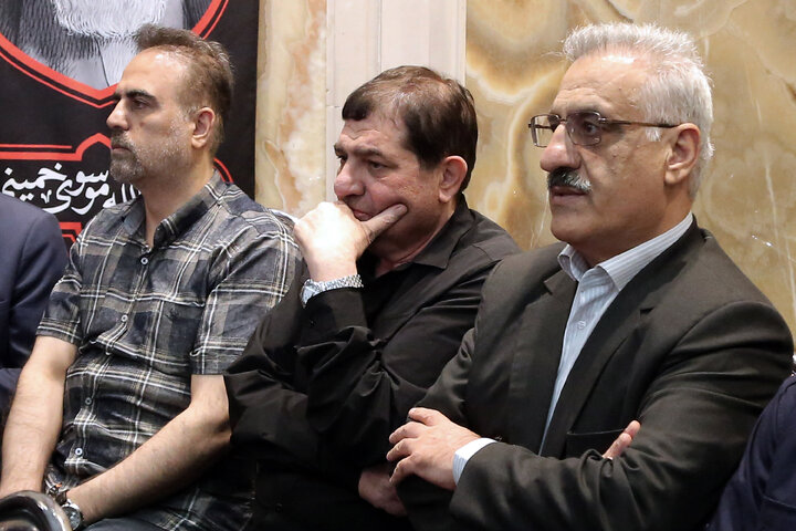 مراسم گرامیداشت شهید دکتر علی لاریجانی و فرزندش - تهران