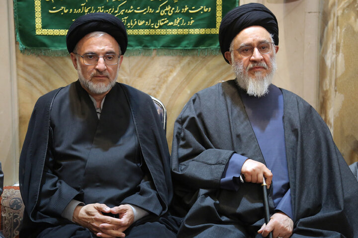 مراسم گرامیداشت شهید دکتر علی لاریجانی و فرزندش - تهران