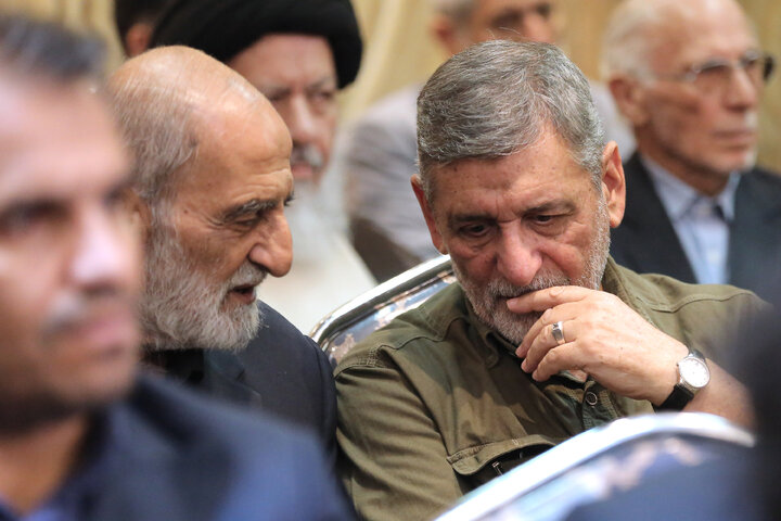 مراسم گرامیداشت شهید دکتر علی لاریجانی و فرزندش - تهران