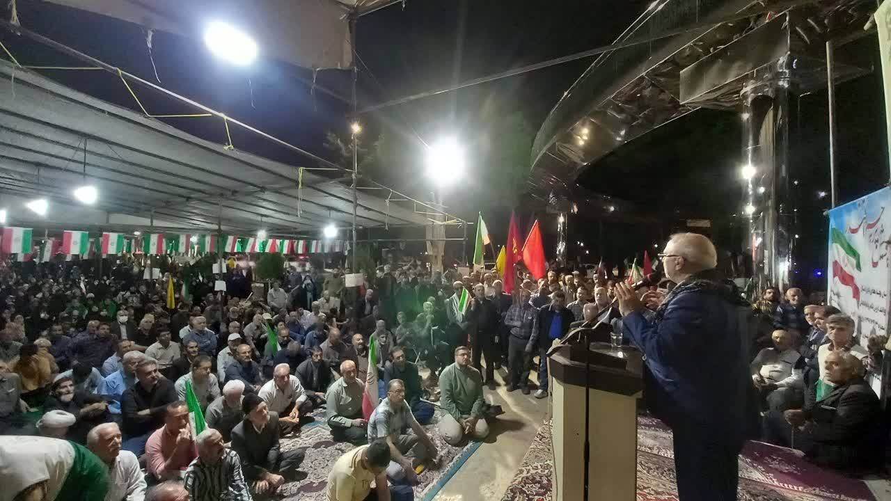 حضور و سخنرانی حاجیدلیگانی در اجتماعات انقلابی شاهینشهر و اصفهان