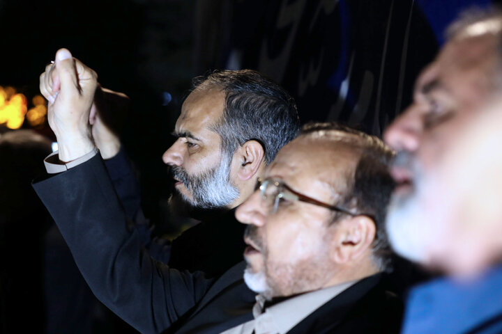 سخنرانی نایب رئیس مجلس در تجمع پرشور مردم کرج