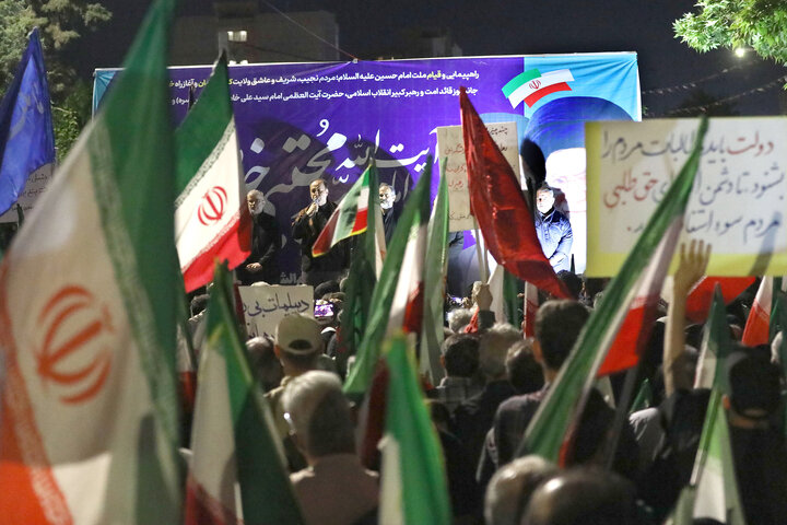 سخنرانی نایب رئیس مجلس در تجمع پرشور مردم کرج