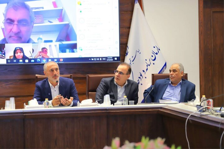 جلسه کمیسیون برنامه و بودجه و محاسبات با رییس سازمان برنامه و بودجه