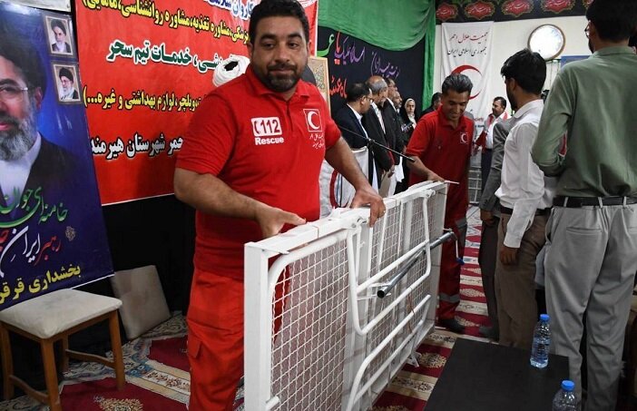رونمایی از طرح «نذر خدمت ۹» در هیرمند با حضور فرهاد شهرکی