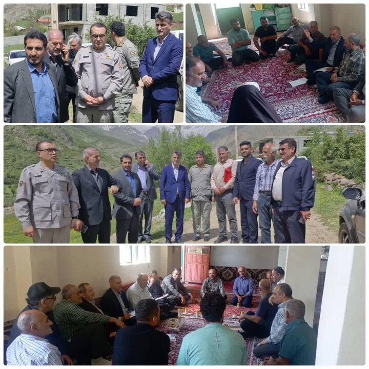 پیگیری میدانی مطالبات مردم روستای مکار با حضور پولادی/ تاکید بر اتخاذ راهکارهای مؤثر برای رفع مشکلات و توسعه زیرساخت‌های روستا
